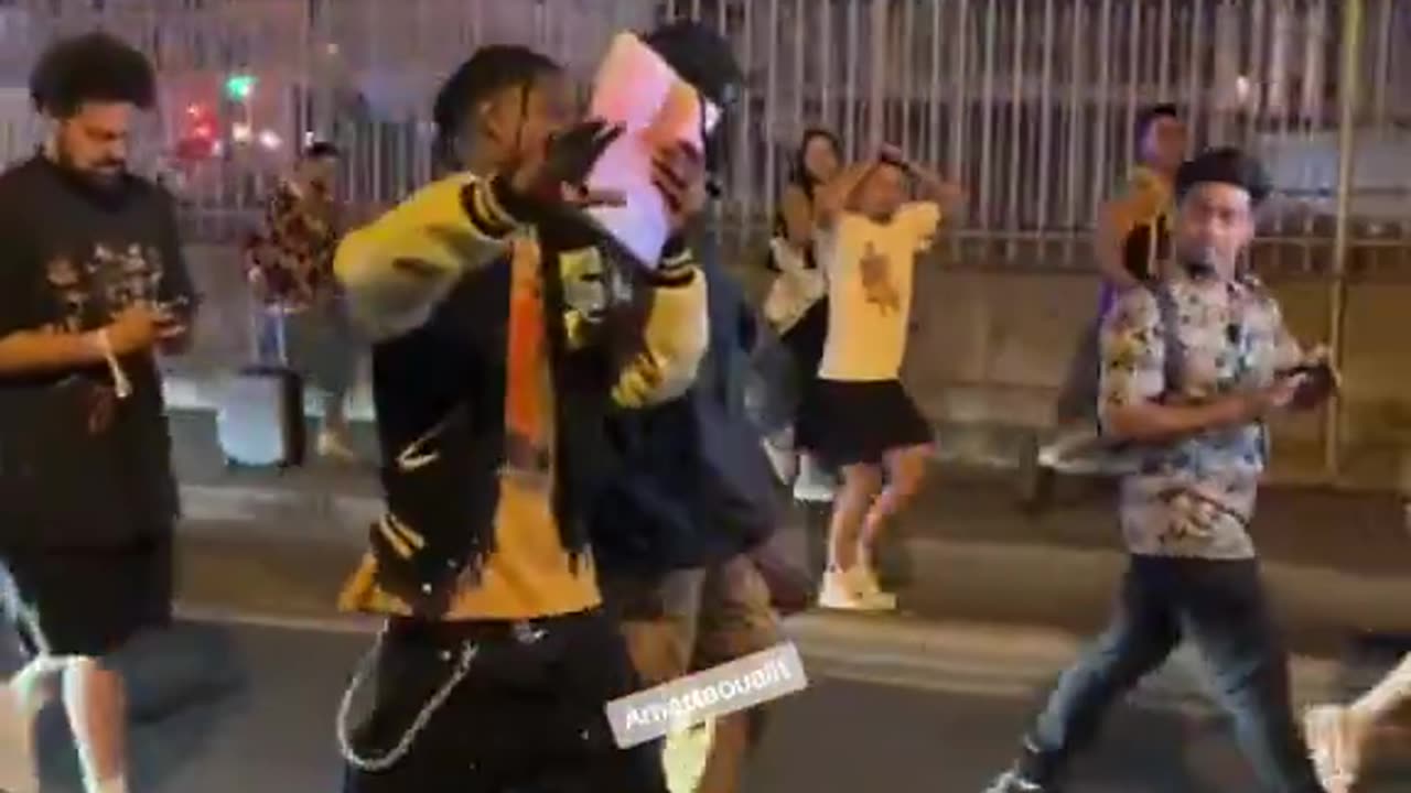 Travis Scott had to run to the police in Paris & personally begged them to protect him