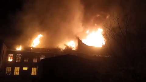 The Russian army makes its way through the occupied Liman to Slavyansk