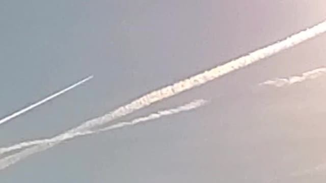 Chem traailss behind the Sun?