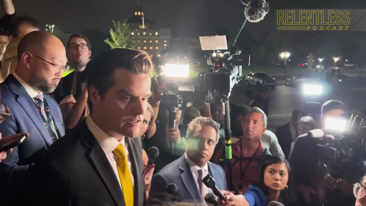 Rep. Matt Gaetz will “go down fighting” against the Uniparty!