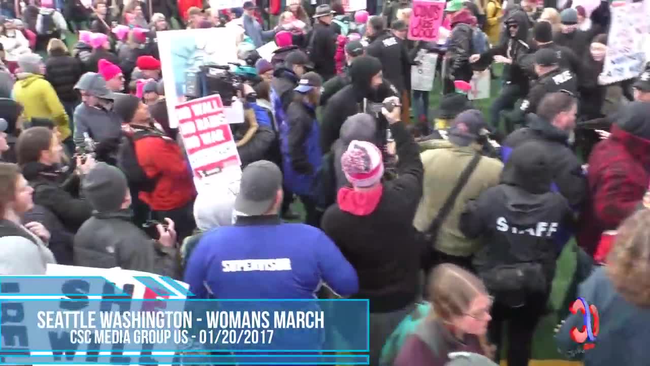 Howlers And Soy Boys Go Insane When Patriots And Proud Boys Crash Seattle Womens March 2018