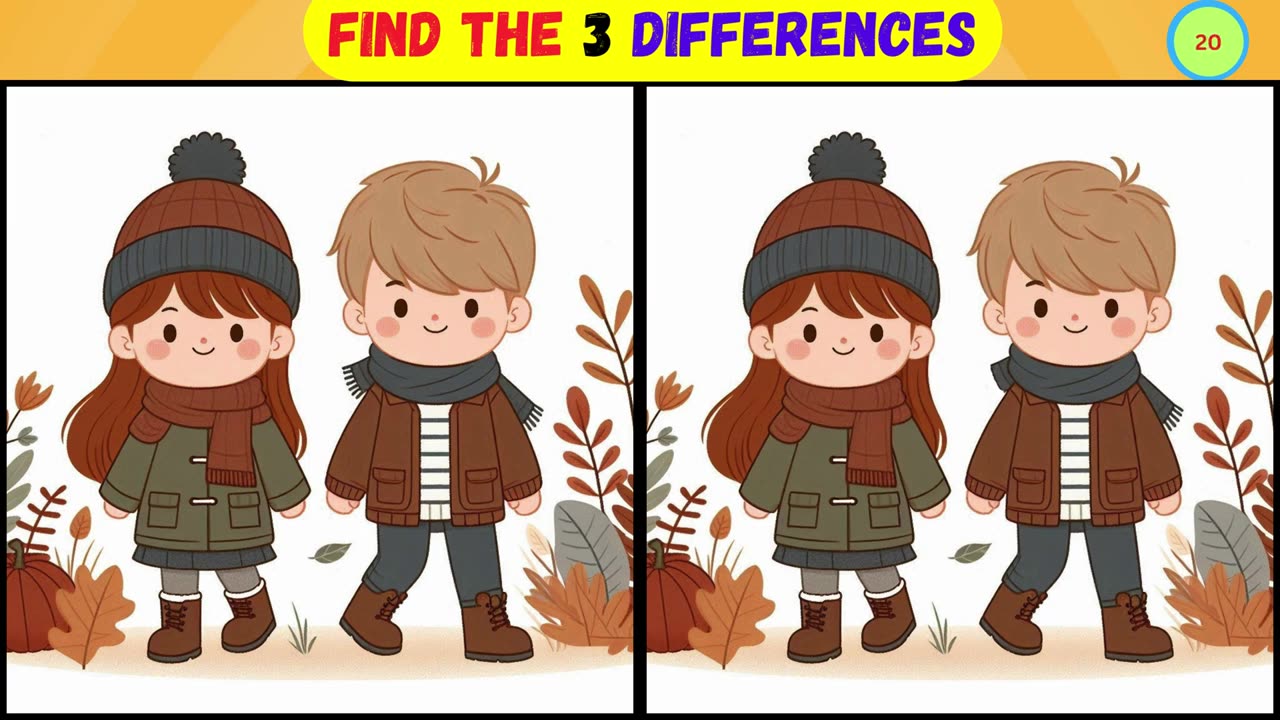 Find 3 Differences Quizzes for You