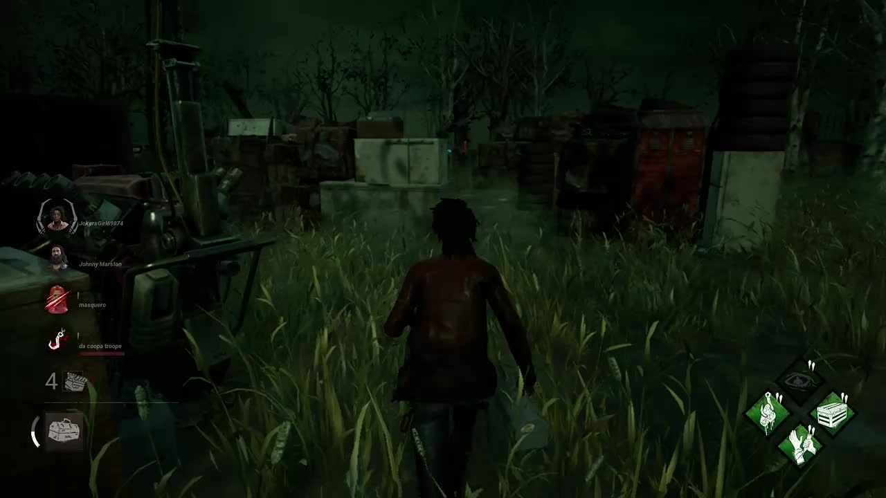 My game play on dbd
