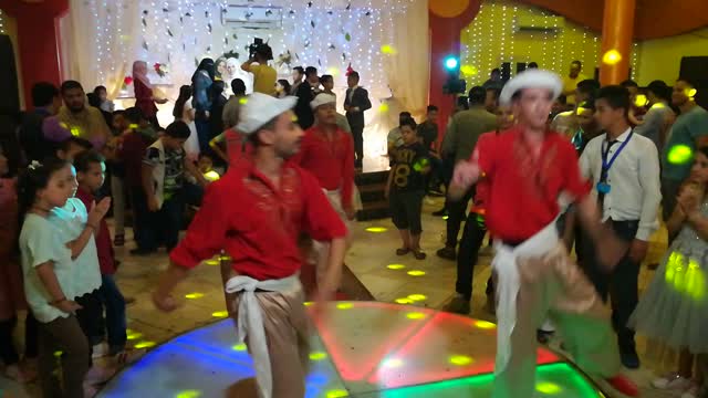 Triplets Sailors Make An Impression With Audience In Wedding Party