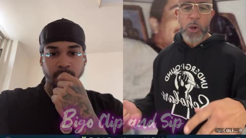 PolyGod gets trolled by Cali Blue who says he's his father 9/18/24 #bigoclipandsip