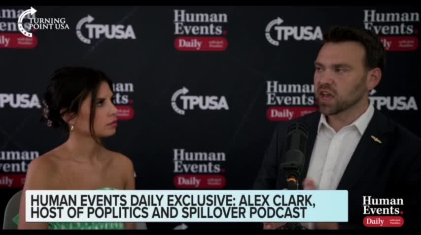 Alex Clark tells Jack Posobiec about recent information debunking the use of SSRIs