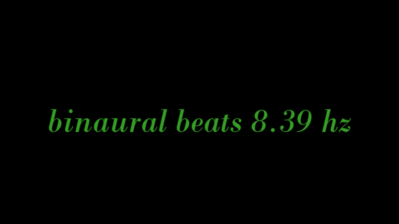 binaural_beats_8.39hz_BinauralSpiritual BinauralBrainwaveBalance BinauralHealing
