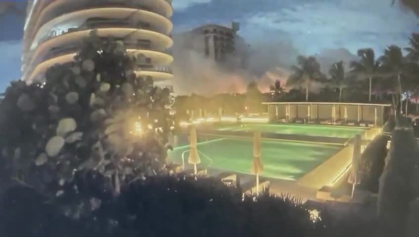 Video of Miami Beach Building Collapse Released