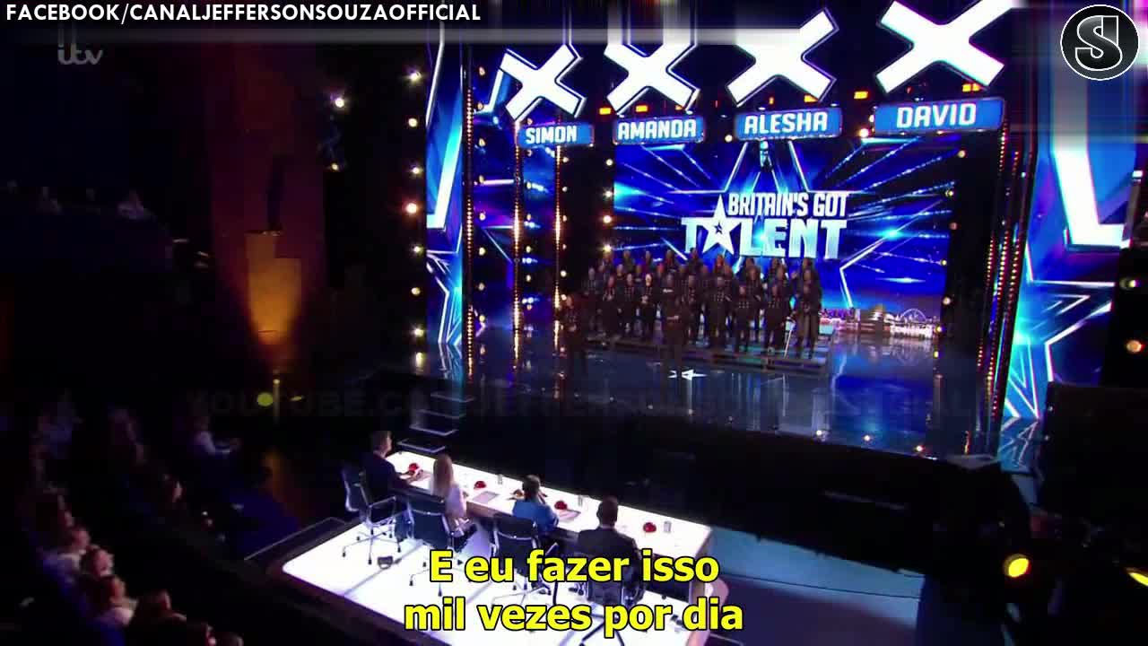 B Positive - Coral gives an emotional performance - AGT | Legendado -PT