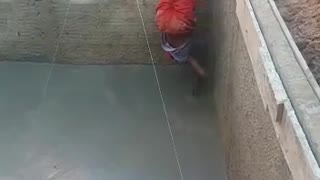 Unique Technique for Finishing a Floor