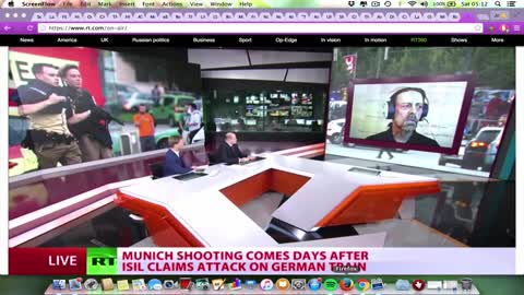 Steven D Kelley calls Munich a false flag on live TV