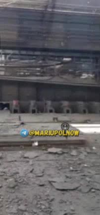 Azovstal Iron and Steel Works, where the Nazis retreated from Azov - inside view At this time, the troops of Russia and the DPR continue the offensive