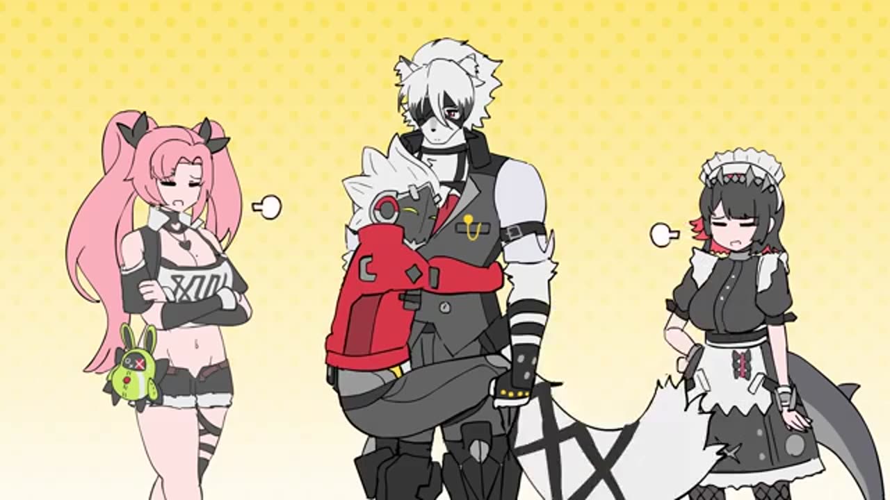 Lycaon likes hugs | A Zenless Zone Zero animation