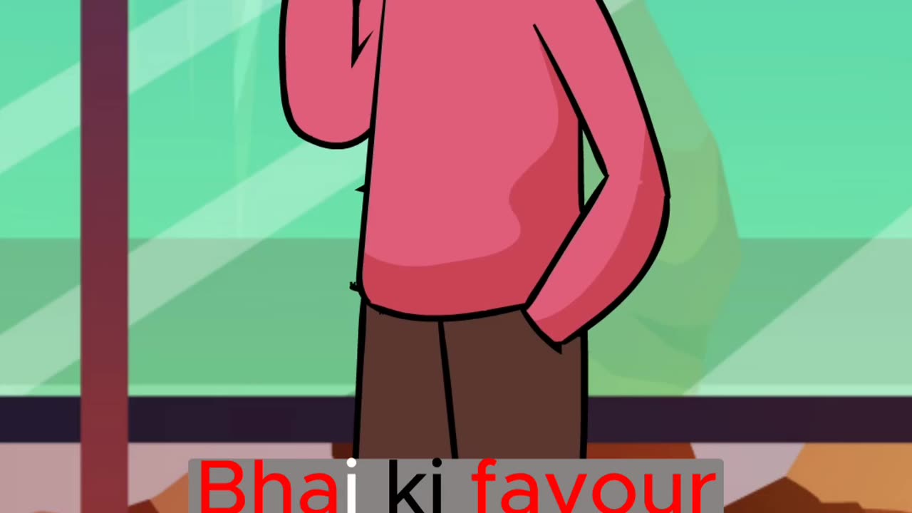 Bhai ki favour |Animation Comedy Video | Jokes | Cartoon Comedy Video | Desi Comedy Video