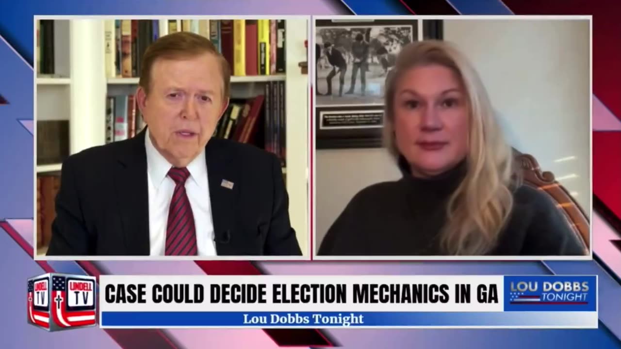 Lou Dobbs with Curling v. Raffensberger Update