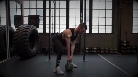 Kettlebell Deadlift Exercise Tutorial