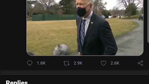 Bidens fake news vid