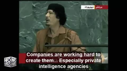 Gaddafi Warned The World Of COVID During 2009 UN Speech