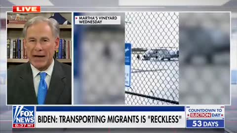 Texas Governor on bussing illegal aliens