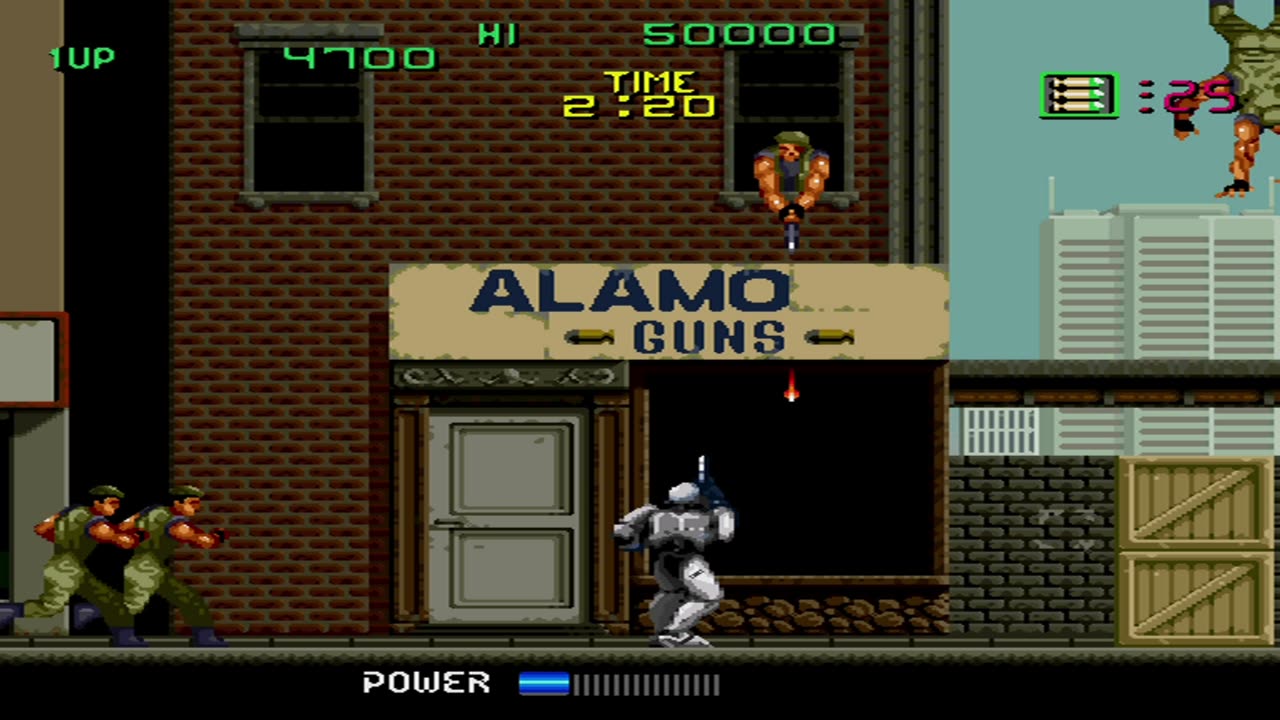 RoboCop Level 01 #retrogaming #nedeulers #robocop