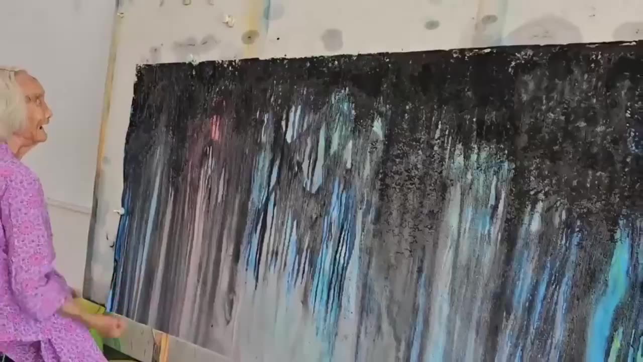 The art technique of Grandma Mei Ling, age 82