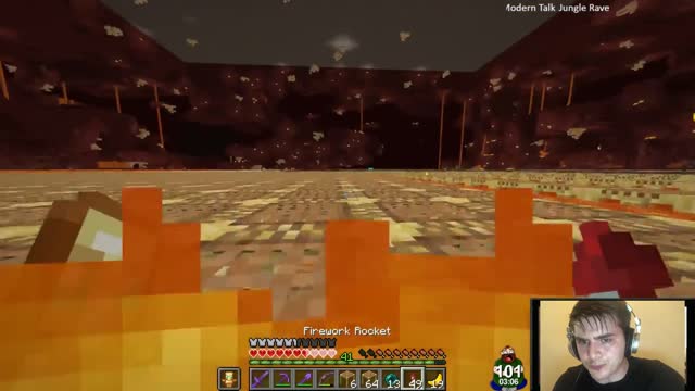 dude sweats in minecraft😆😆😆