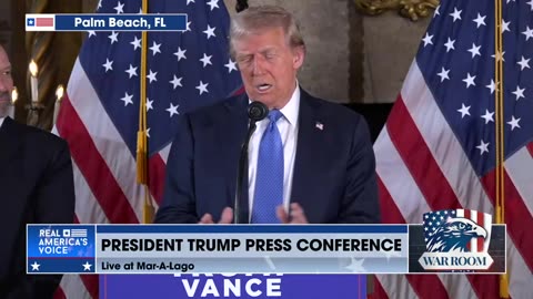 President Donald Trump Press Conference! Live From Mar-A-Lago! - 12/16/2024