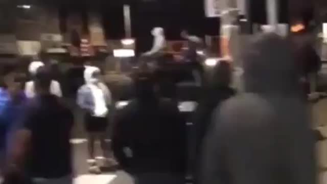 Jews told to leave BLM protest area.