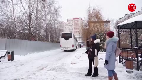 Children are being evacuated after Ukraine shelled Russia's Belgorod region