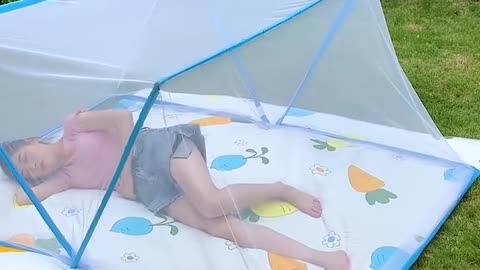 Mosquito net bed 🛏️ beautiful