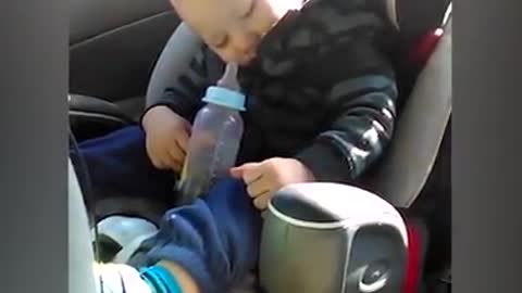 Cute baby sleep