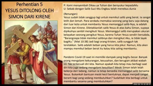 Doa Jalan Salib (Virtual)