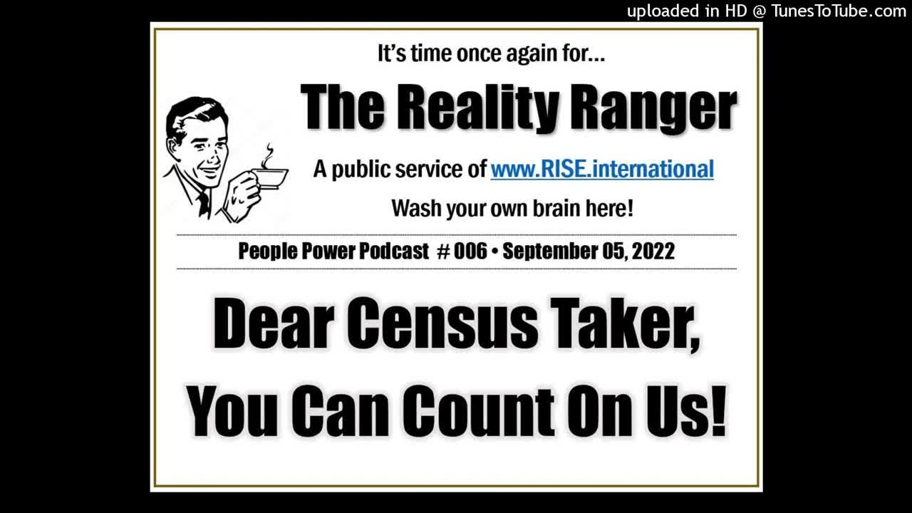 Dear Census Taker, You Can Count On Us!