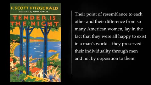 Tender is the Night - By F. Scott Fitzgerald. Full Length Audiobook.