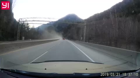 Oncoming Highway Traffic Surprise