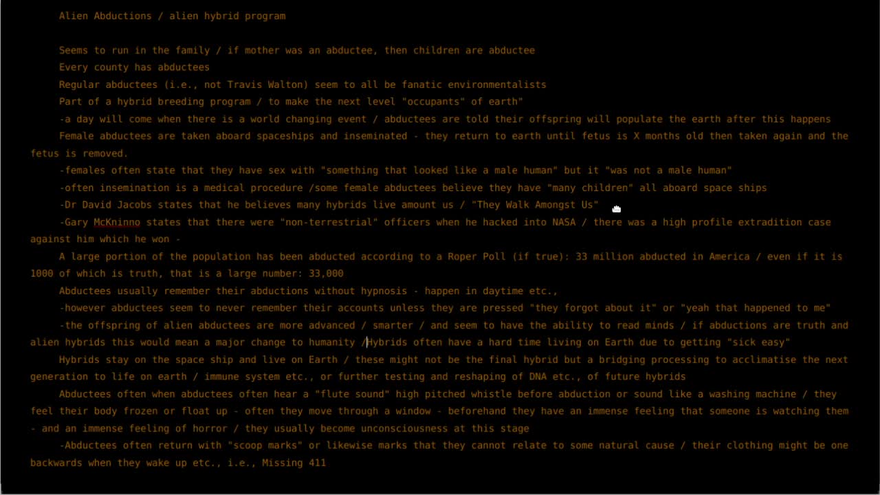 Supporter Video | Alien Abductions / UFOs | Strange anti-gravity patent