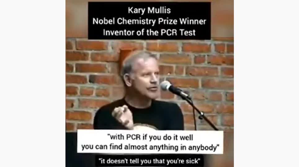 Inventor of PCR Test States Can't Determine Infection