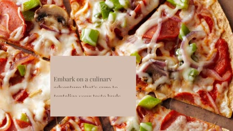 "Savor the Fusion: The Curry Pizza Experience in Fontana"