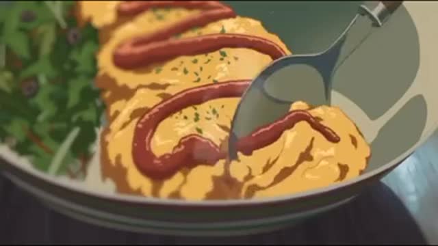 Satisfatório demais...Comida de anime🍜 #Shorts