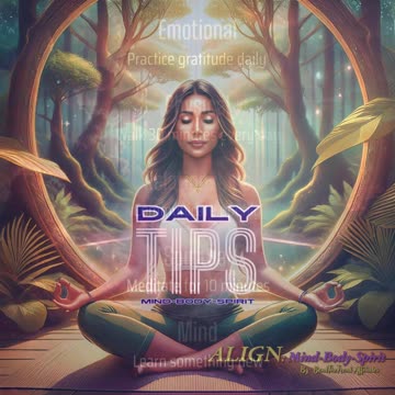 Daily Mind-Body-Spirit Tips 59