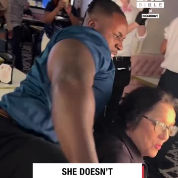 Restaraunt has wild birthday surprise for lady