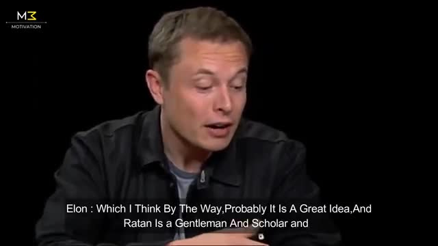 Elon musk talks about ratan tata a gentleman & a scholar