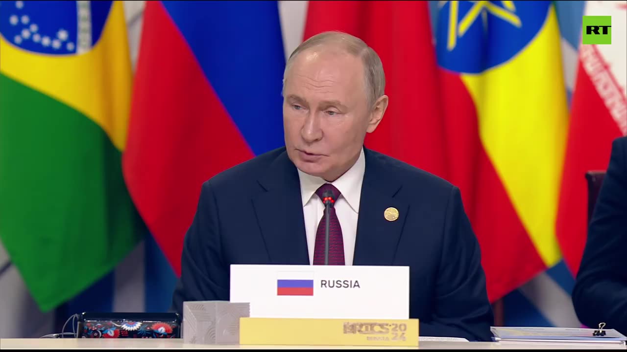 BRICS 2024 🤩🤩🤩 Dollar weaponization is a big mistake - Putin