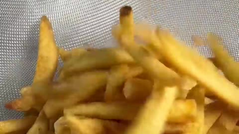 ASMR with French Fries #shorts