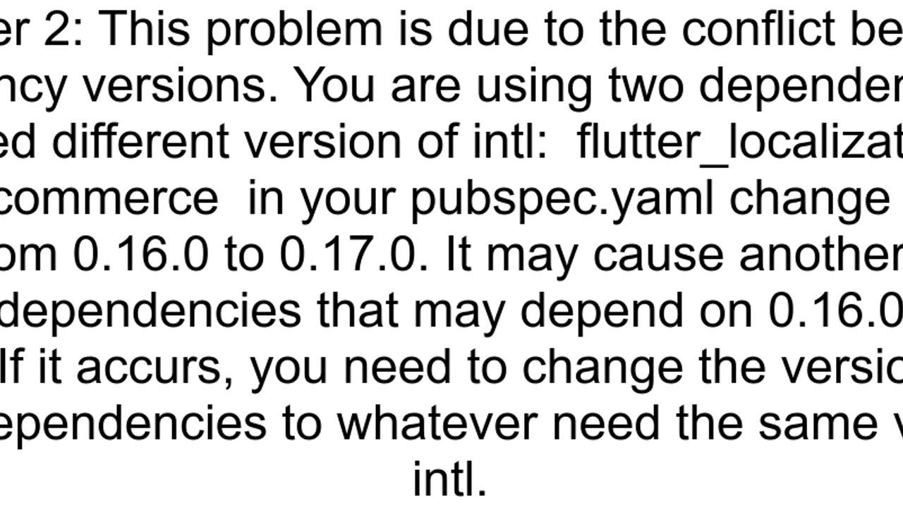 After cloning any flutter project I can not resolve dependencies