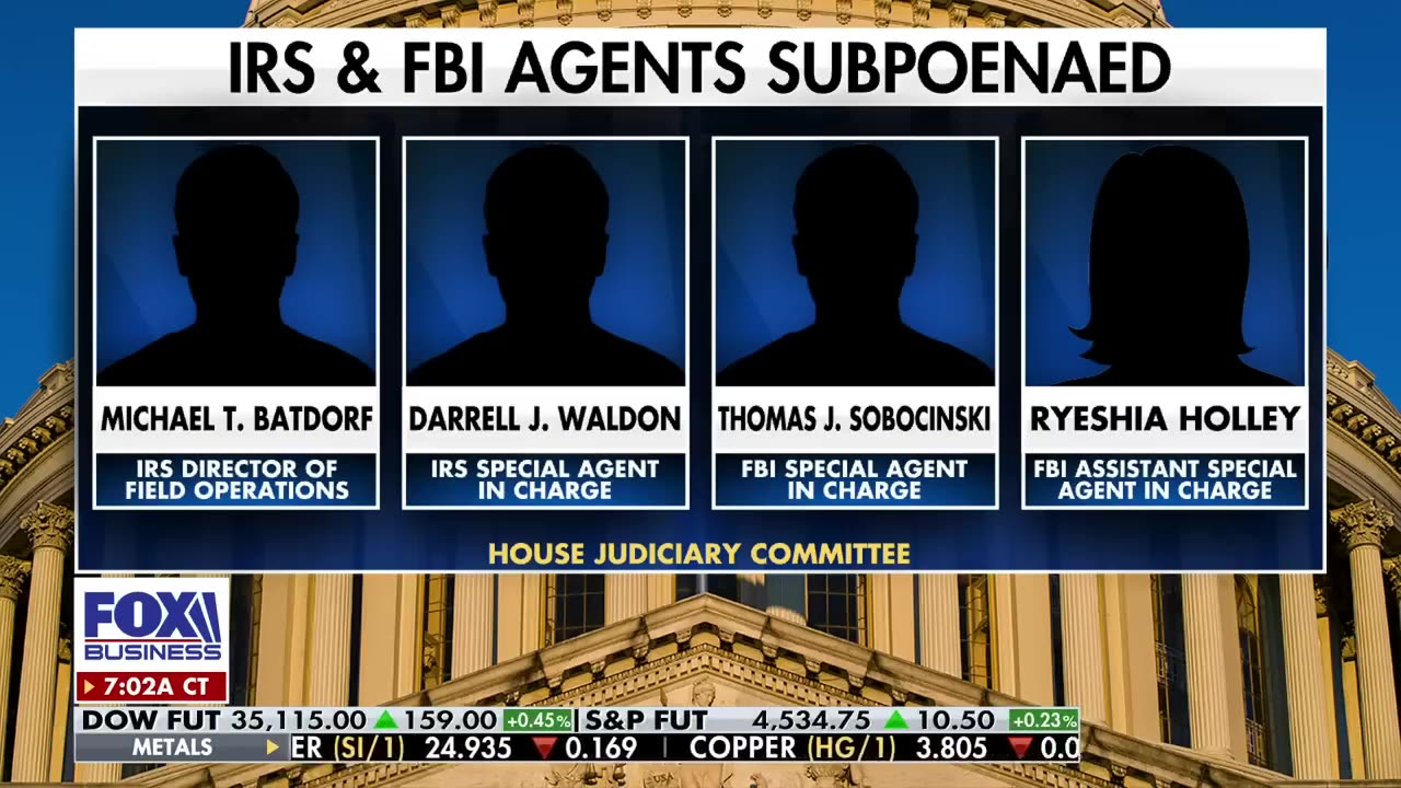 230831 DOJ tells Jim Jordan that FBI agent subpoenas cannot be enforced.mp4