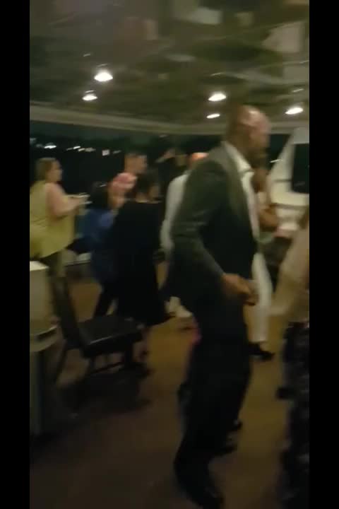 Cupid shuffle on the Galveston water