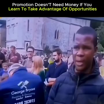 Do you believe you need money for every promotion?