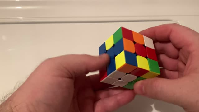 My first ever recorded sub-minute solve