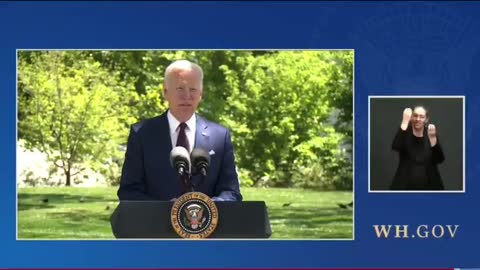 Biden: No Mask Needed Outdoors for Vaccinated People